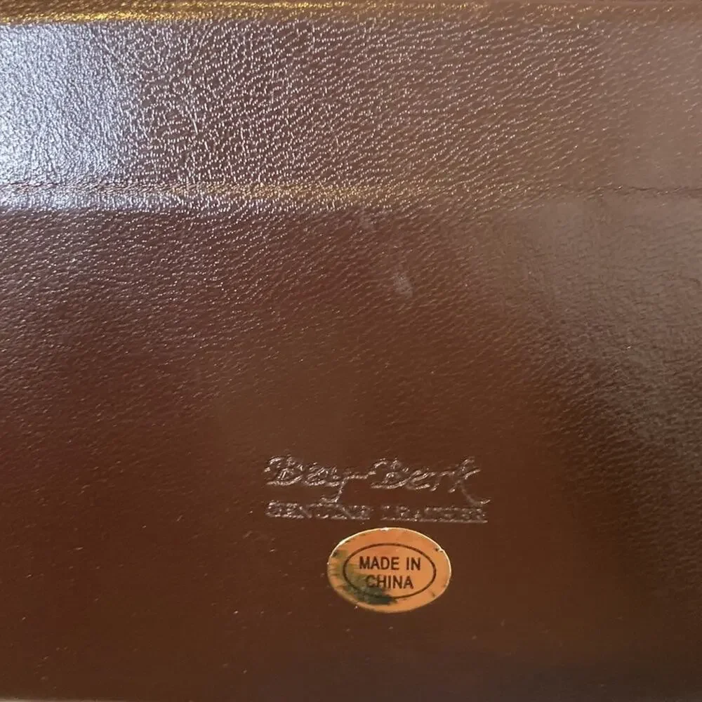 Bey-Berk Plaid Leather Neutral 2 Piece Jewelry Organizer Case NWOT Snap Close - Picture 4 of 16